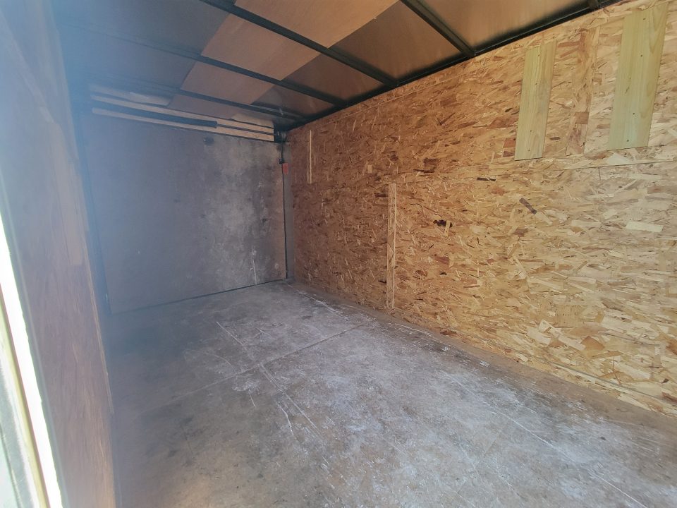 Used 2021 Formula Trailers 7x14 V-Nose Cargo / Enclosed Trailer