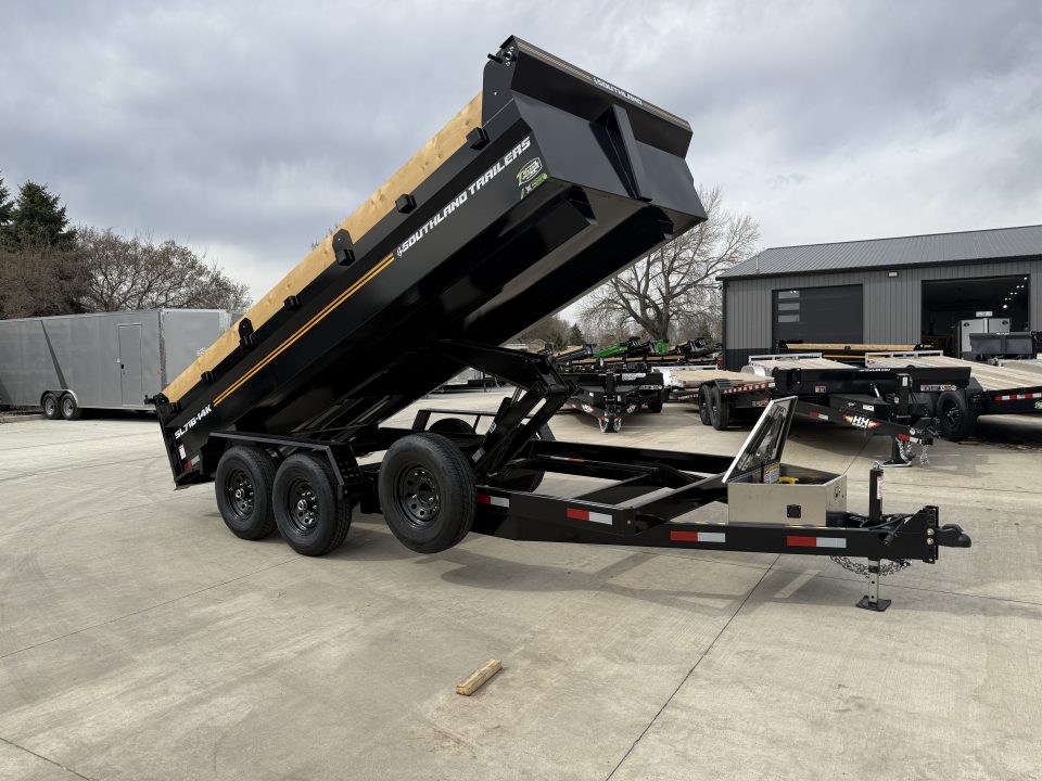 New 2026 Southland Trailers 7x16 dump 14K Dump Trailer
