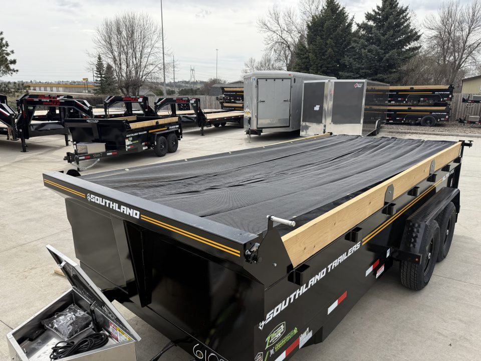 New 2026 Southland Trailers 7x16 dump 14K Dump Trailer