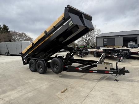 New 2026 Southland Trailers 7x16 dump 14K Dump Trailer
