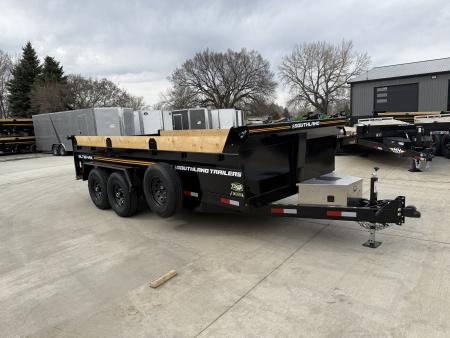 New 2026 Southland Trailers 7x16 dump 14K Dump Trailer