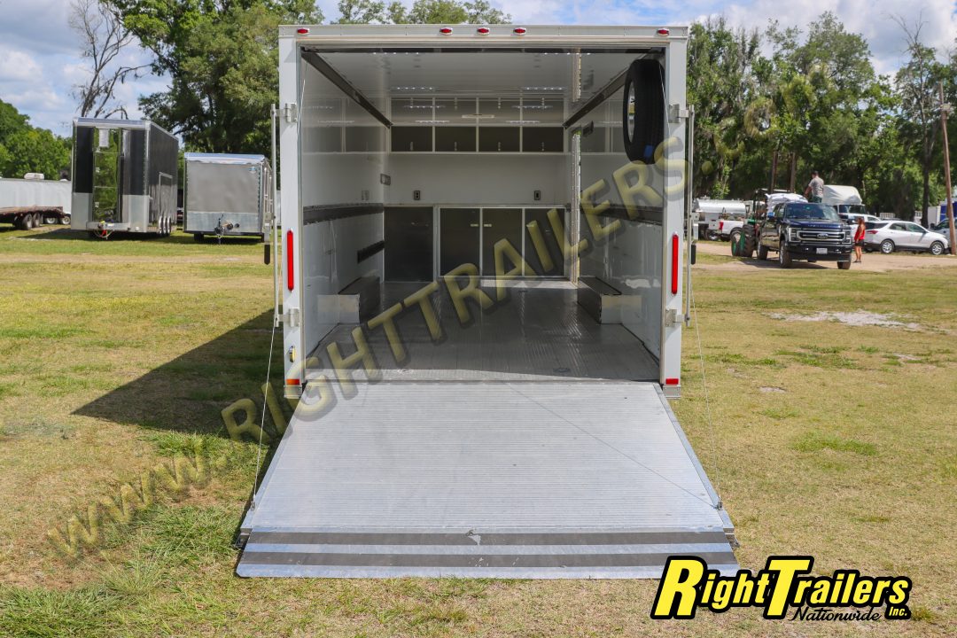 Used 2020 8.5X28 inTech RACE TRAILER
