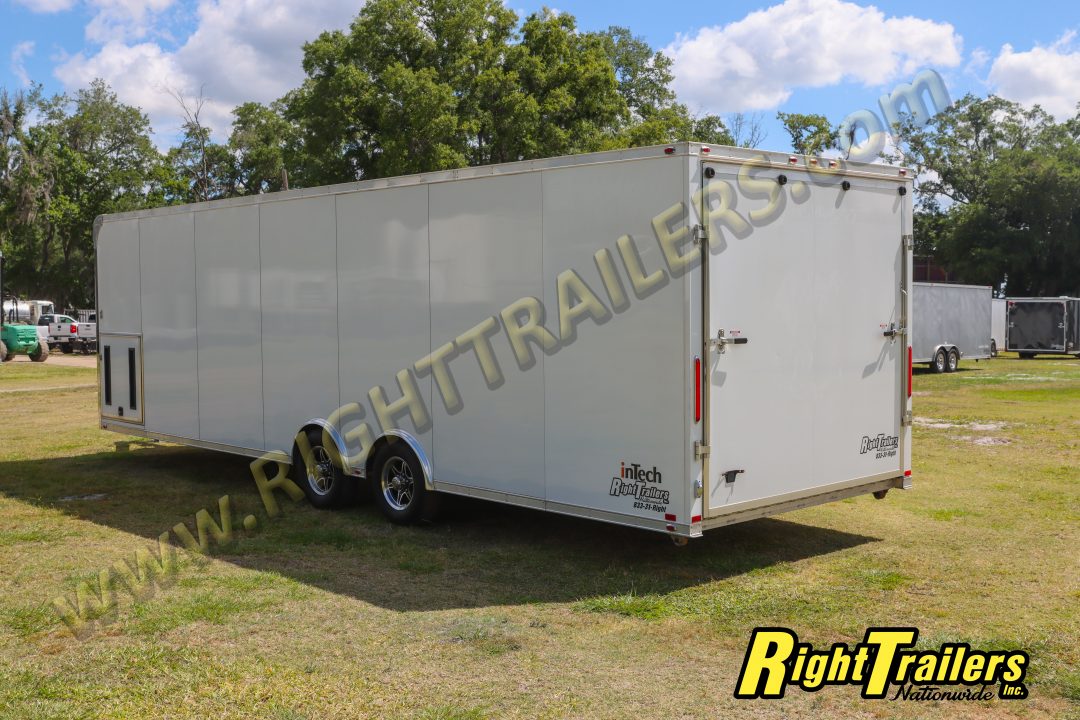 Used 2020 8.5X28 inTech RACE TRAILER