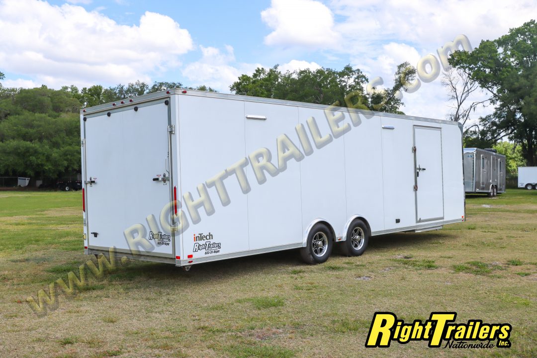 Used 2020 8.5X28 inTech RACE TRAILER