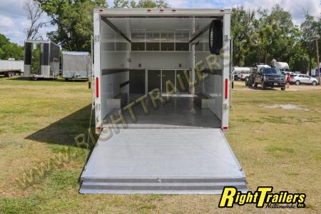 Used 2020 8.5X28 inTech RACE TRAILER