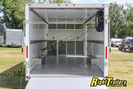 Used 2020 8.5X28 inTech RACE TRAILER