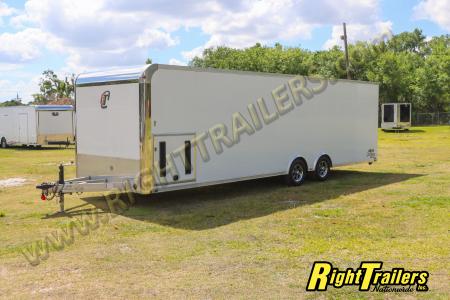 Used 2020 8.5X28 inTech RACE TRAILER