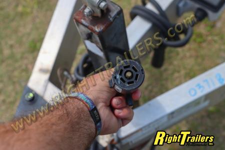 Used 2020 8.5X28 inTech RACE TRAILER