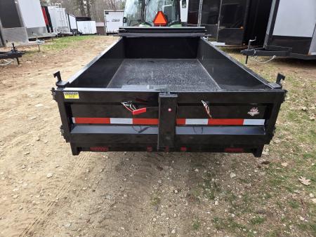 New 2026 Quality Steel and Aluminum 5x10 6000lb gvwr dump trailer with tarp kit Dump Trailer