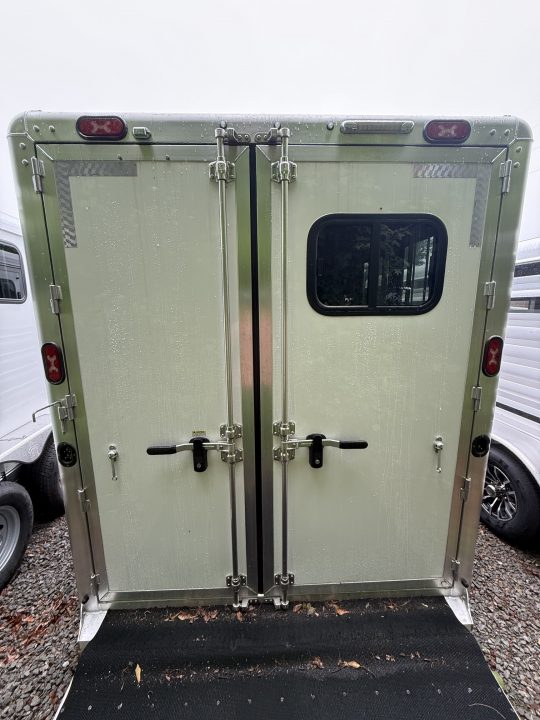 New 2026 Cimarron Trailers Norstar 2 Horse Slant Load BP 7'1 Tall w/Ramp Horse Trailer
