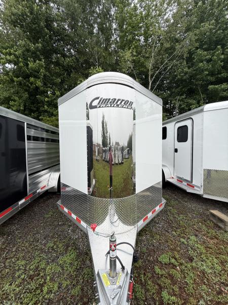 New 2026 Cimarron Trailers Norstar 2 Horse Slant Load BP 7'1 Tall w/Ramp Horse Trailer