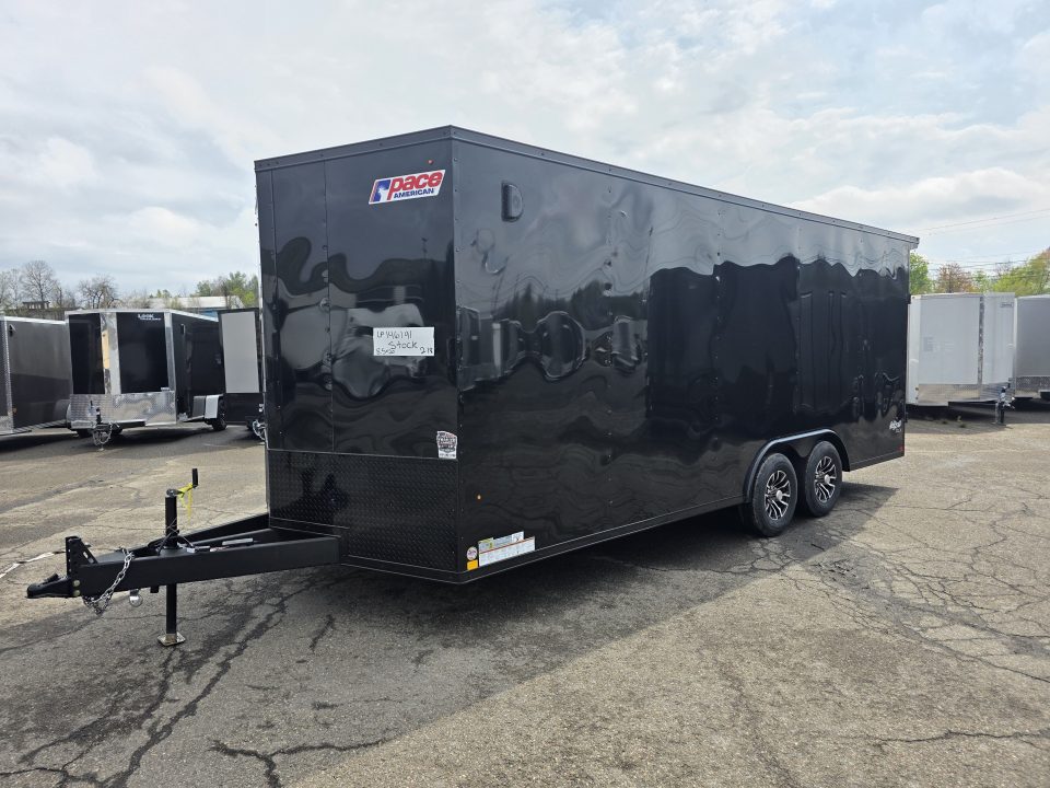 New 2026 Pace American OB 8.5X20 10K Car / Racing Trailer