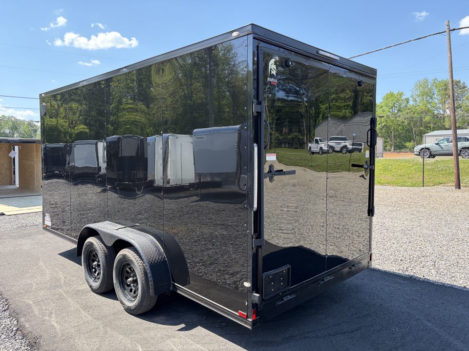 New 2026 Spartan 7X16 Enclosed Trailer, 7K GVWR, Pro Series, PolyCor, StableDeck, 7' Interior
