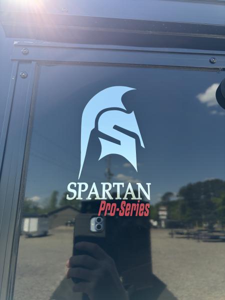 New 2026 Spartan 7X16 Enclosed Trailer, 7K GVWR, Pro Series, PolyCor, StableDeck, 7' Interior