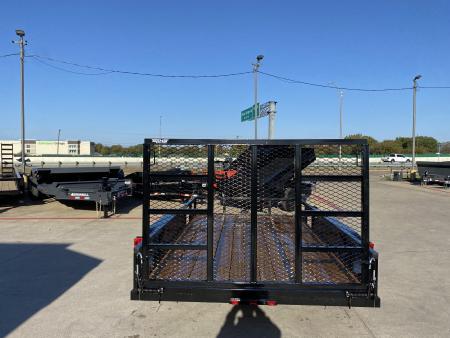 New 2026 Top Hat Trailers LDT 12' x 77" Utility Trailer