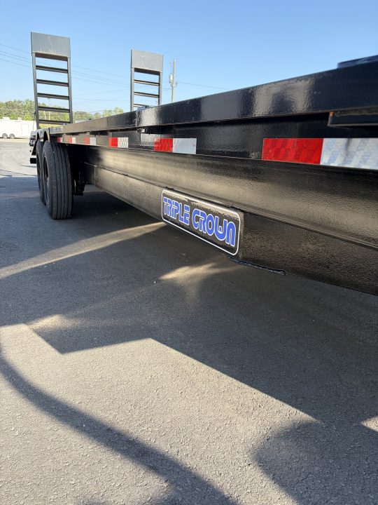 New 2026 Triple Crown Trailers 8.5x24 Heavy Duty Deckover Equipment Trailer, 16K GVWR