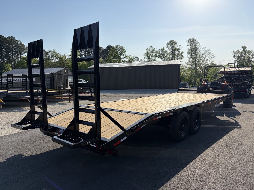 New 2026 Triple Crown Trailers 8.5x24 Heavy Duty Deckover Equipment Trailer, 16K GVWR