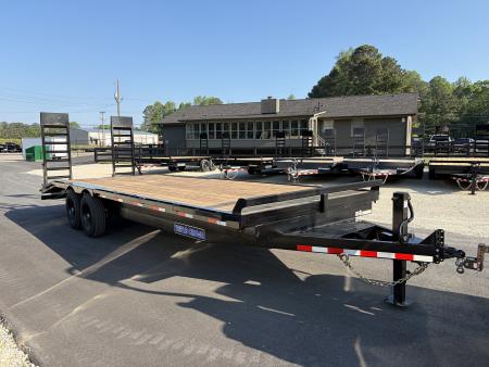 New 2026 Triple Crown Trailers 8.5x24 Heavy Duty Deckover Equipment Trailer, 16K GVWR