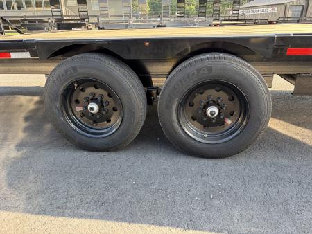New 2026 Triple Crown Trailers 8.5x24 Heavy Duty Deckover Equipment Trailer, 16K GVWR