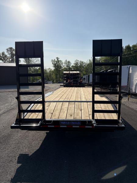 New 2026 Triple Crown Trailers 8.5x24 Heavy Duty Deckover Equipment Trailer, 16K GVWR