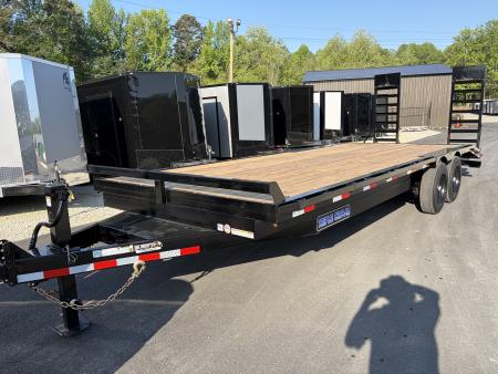 New 2026 Triple Crown Trailers 8.5x24 Heavy Duty Deckover Equipment Trailer, 16K GVWR