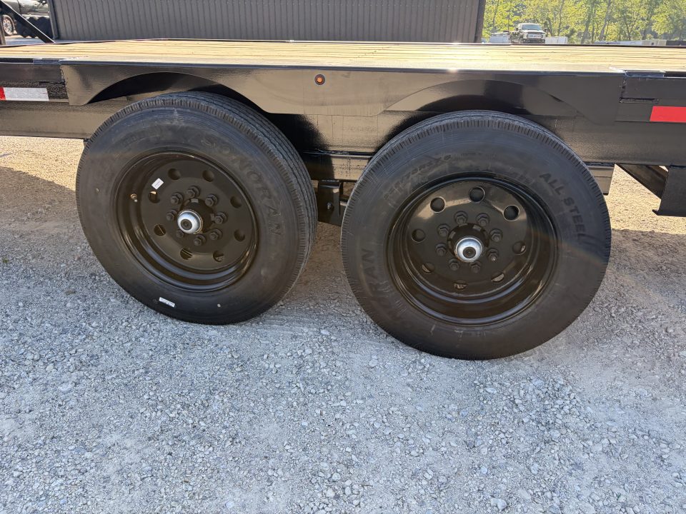 New 2026 Triple Crown Trailers 8.5x24 Heavy Duty Deckover Equipment Trailer, 16K GVWR