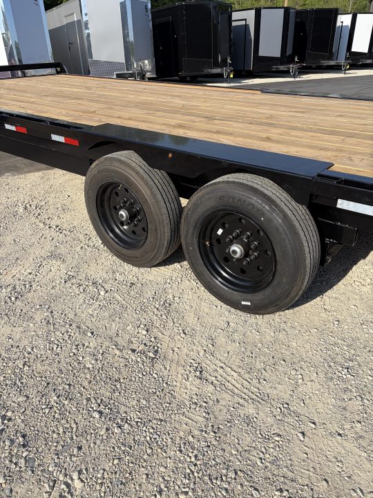 New 2026 Triple Crown Trailers 8.5x24 Heavy Duty Deckover Equipment Trailer, 16K GVWR