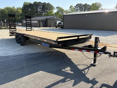 New 2026 Triple Crown Trailers 8.5x24 Heavy Duty Deckover Equipment Trailer, 16K GVWR