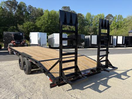 New 2026 Triple Crown Trailers 8.5x24 Heavy Duty Deckover Equipment Trailer, 16K GVWR