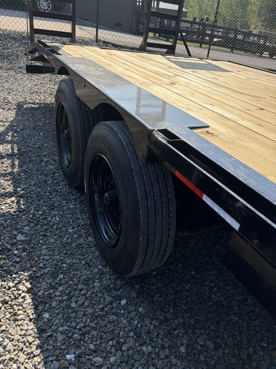 New 2026 Triple Crown Trailers 8.5x24 Heavy Duty Deckover Equipment Trailer, 16K GVWR