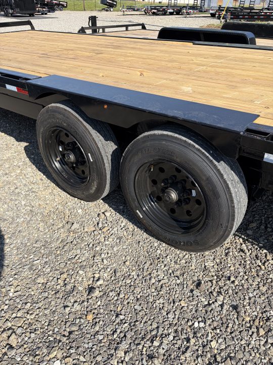 New 2026 Triple Crown Trailers 8.5x24 Heavy Duty Deckover Equipment Trailer, 16K GVWR