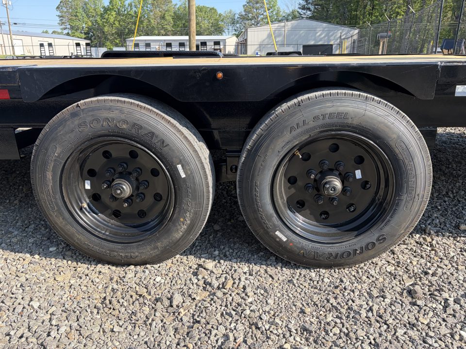 New 2026 Triple Crown Trailers 8.5x24 Heavy Duty Deckover Equipment Trailer, 16K GVWR
