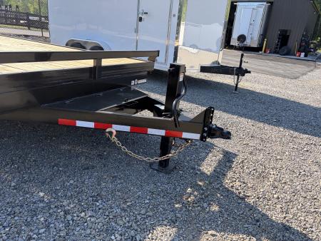 New 2026 Triple Crown Trailers 8.5x24 Heavy Duty Deckover Equipment Trailer, 16K GVWR