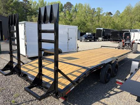 New 2026 Triple Crown Trailers 8.5x24 Heavy Duty Deckover Equipment Trailer, 16K GVWR