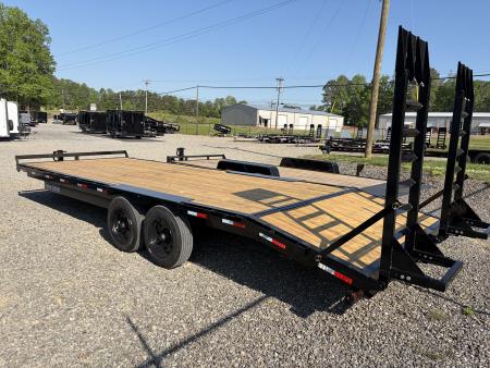 New 2026 Triple Crown Trailers 8.5x24 Heavy Duty Deckover Equipment Trailer, 16K GVWR