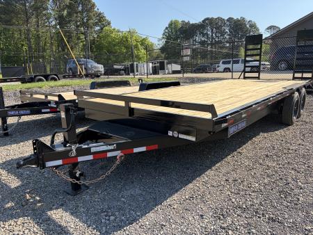 New 2026 Triple Crown Trailers 8.5x24 Heavy Duty Deckover Equipment Trailer, 16K GVWR