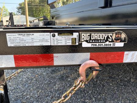 New 2026 Triple Crown Trailers 8.5x24 Heavy Duty Deckover Equipment Trailer, 16K GVWR