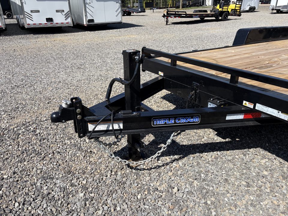 New 2026 Triple Crown Trailers 20' Gravity Tilt Equipment Trailer, 14K GVWR