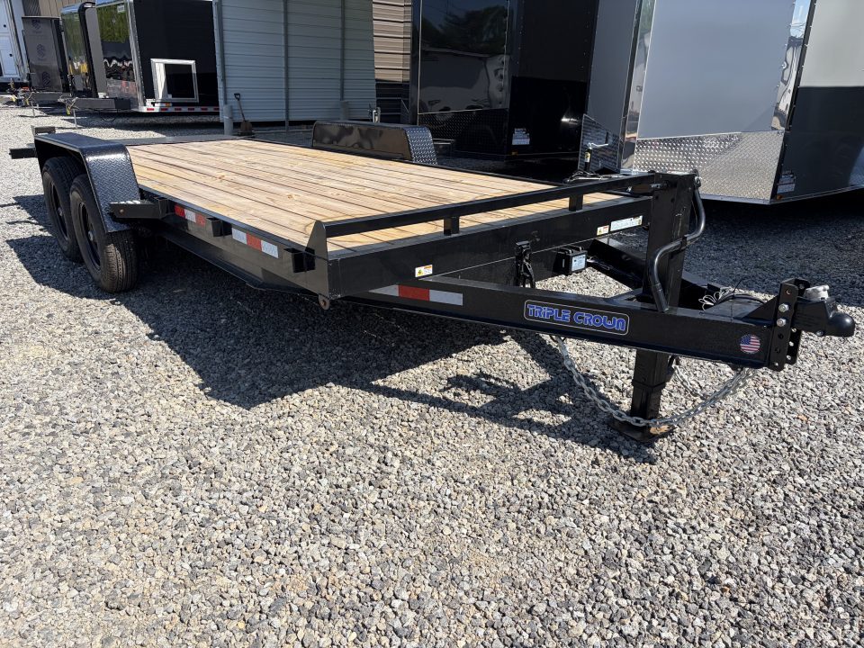 New 2026 Triple Crown Trailers 20' Gravity Tilt Equipment Trailer, 14K GVWR