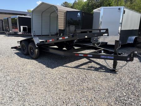 New 2026 Triple Crown Trailers 20' Gravity Tilt Equipment Trailer, 14K GVWR