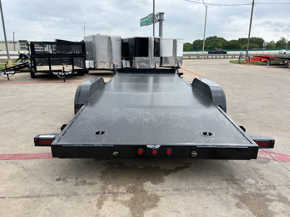 New 2026 Top Hat Trailers RS07 83x20 Car Hauler