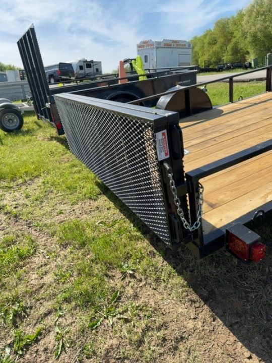 Used 2026 Cargo Craft 6x13 Utility Trailer w/ Front Shield & Mounted Spare
