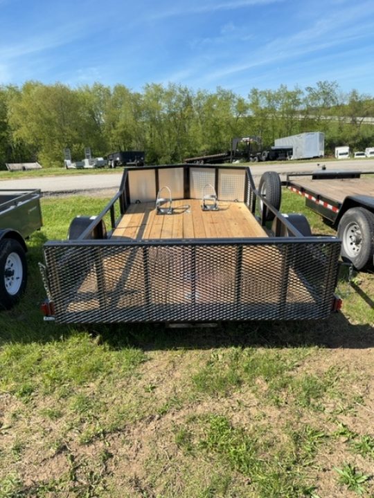 Used 2026 Cargo Craft 6x13 Utility Trailer w/ Front Shield & Mounted Spare