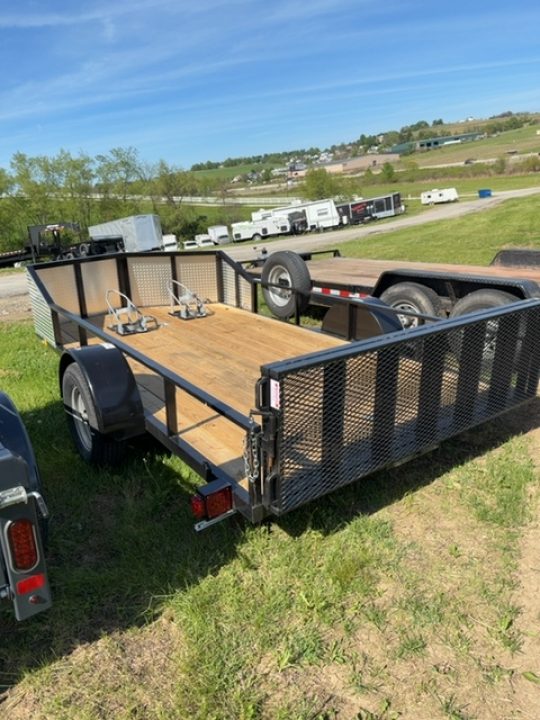 Used 2026 Cargo Craft 6x13 Utility Trailer w/ Front Shield & Mounted Spare