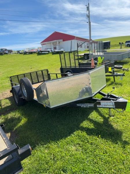 Used 2026 Cargo Craft 6x13 Utility Trailer w/ Front Shield & Mounted Spare