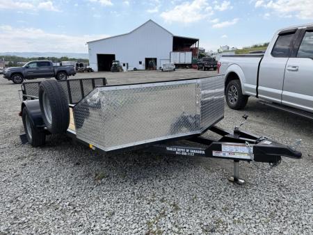 Used 2026 Cargo Craft 6x13 Utility Trailer w/ Front Shield & Mounted Spare
