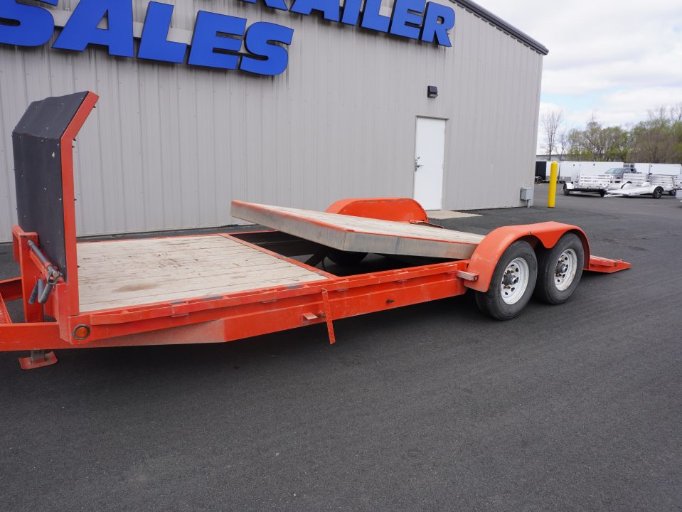 Used 2009 PJ Trailers 82"x22' Tilt Trailer