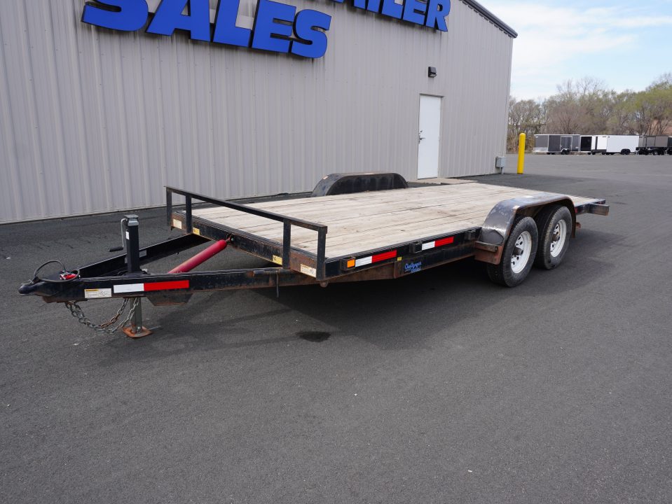 Used 2016 Finish Line 82"x16' Tilt Trailer