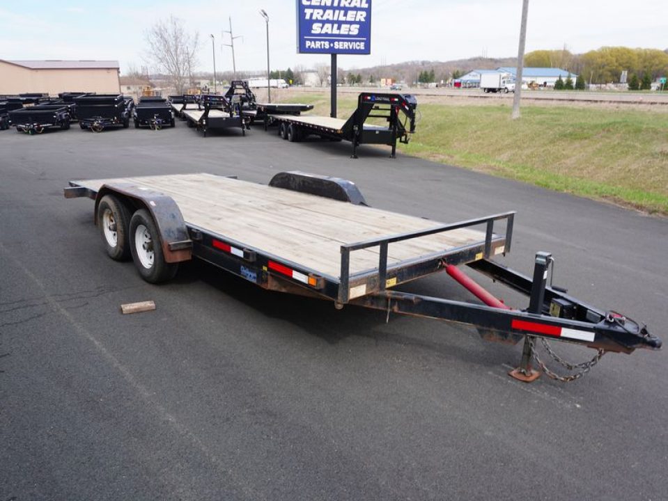 Used 2016 Finish Line 82"x16' Tilt Trailer