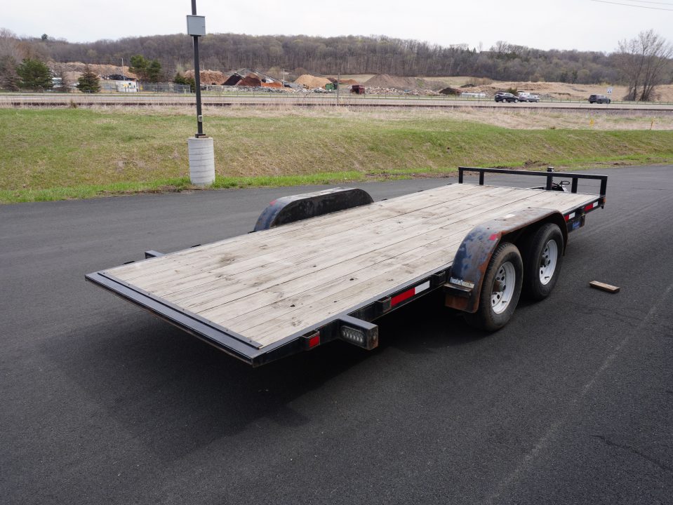 Used 2016 Finish Line 82"x16' Tilt Trailer